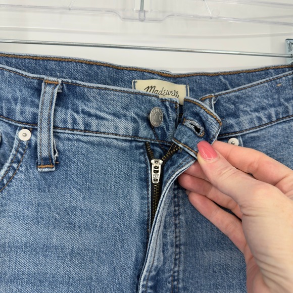 Madewell Perfect Vintage Flare Jeans 31 /‎ 12 Blue Stretch Denim Boho Western - Picture 6 of 12